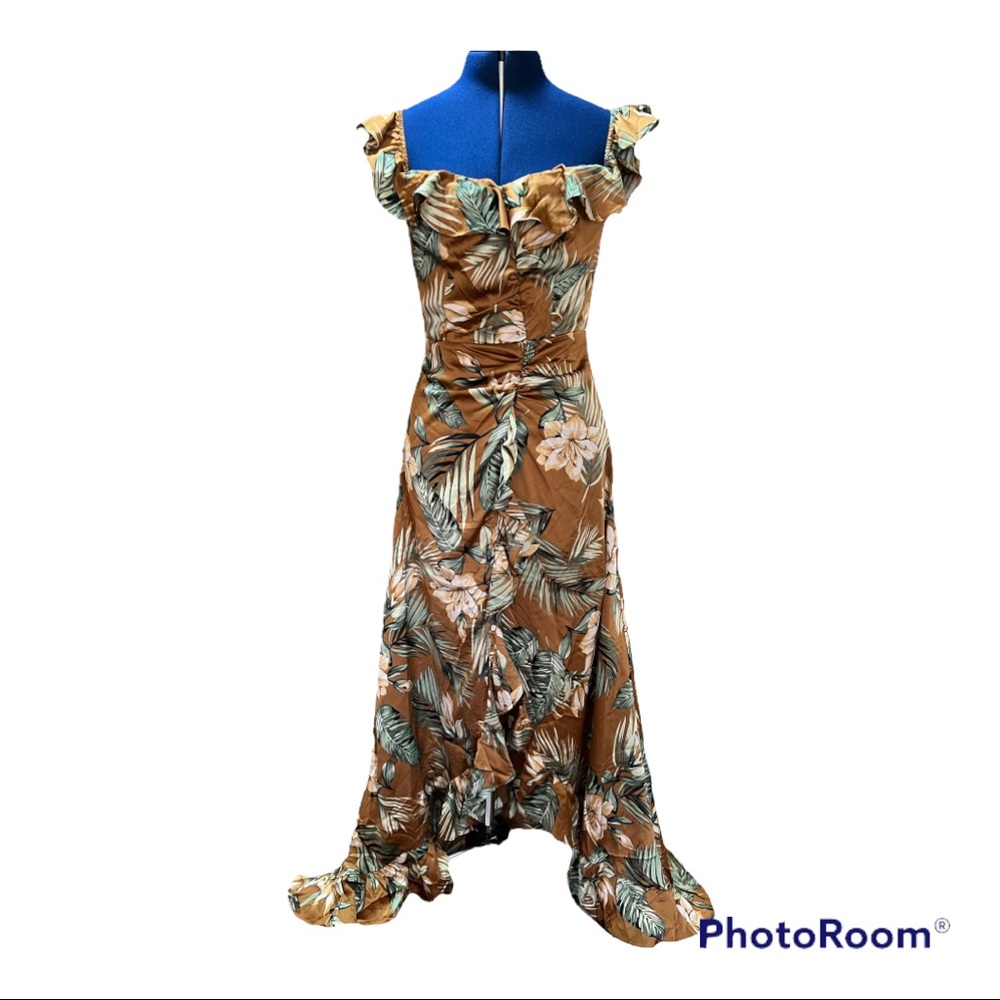 Banjul Tropical Floral Dress Size Small